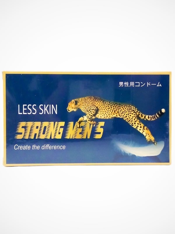 Less Skin Strong Men's Condoms - 12 Super Thin Condoms